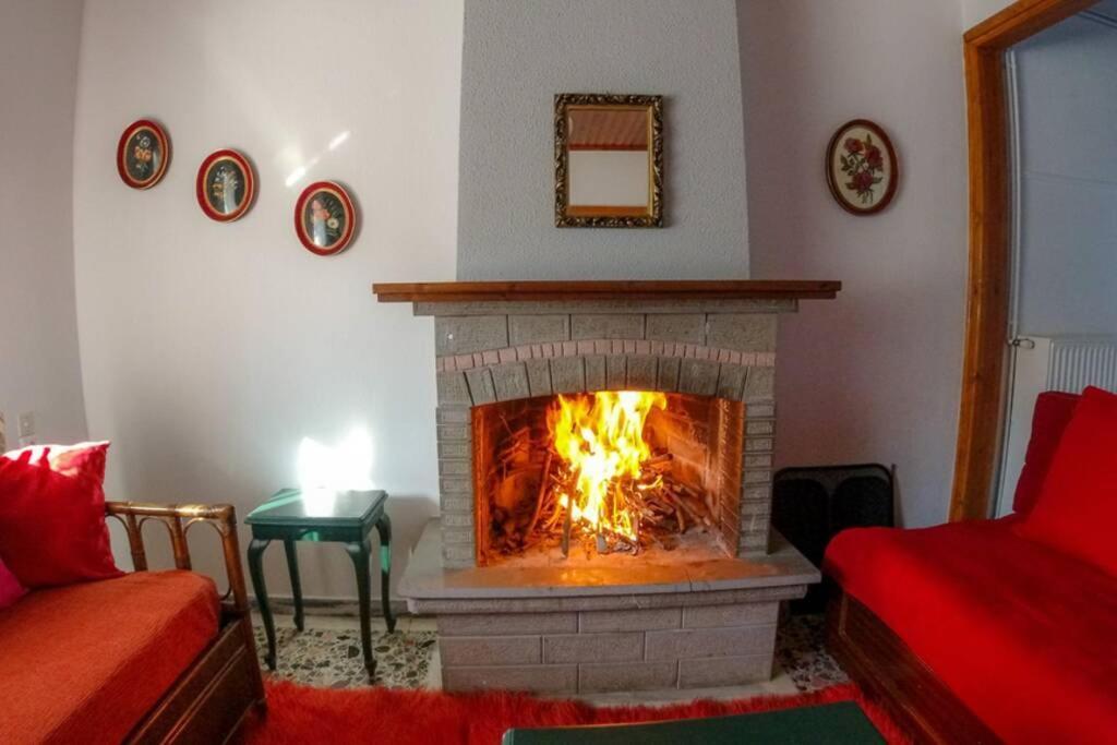 Breathtaking Lake View Cottage With A Fireplace Next To Ioannina City! Esterno foto